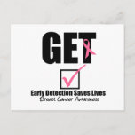 Breast Cancer Get Checked v2 Postcard