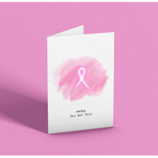 Breast Cancer Get Well  Card