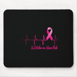 Breast Cancer Gifts Pink Ribbon Breast Cancer Awar Mouse Pad