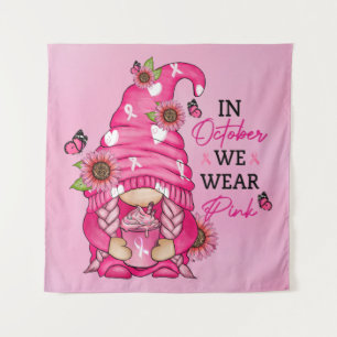 Breast Cancer Gnome Tapestry
