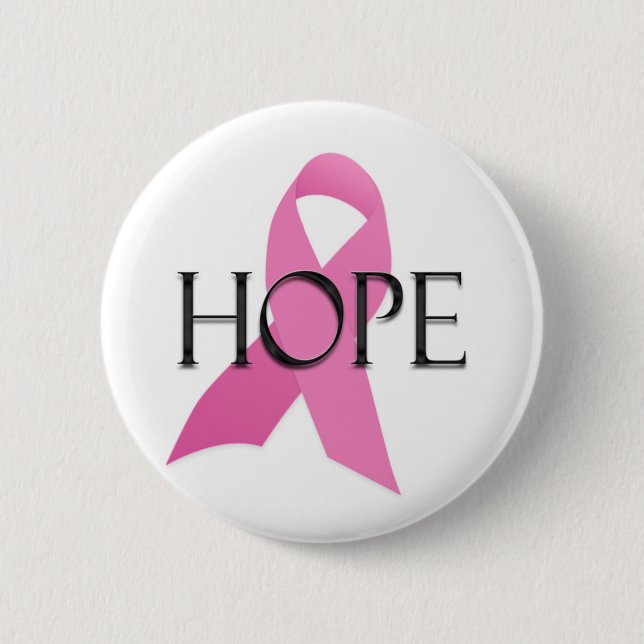 Breast Cancer Hope button (Front)