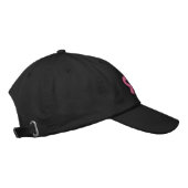 Breast Cancer Hope Embroidered Baseball Hat (Right)