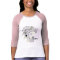 Breast Cancer Hope - Ladies 3/4 Sleeve Raglan
