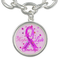 Breast Cancer Hope Love Courage