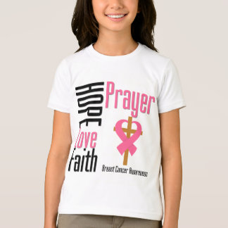 Breast Cancer Faith Hope Love T-Shirts & Shirt Designs | Zazzle