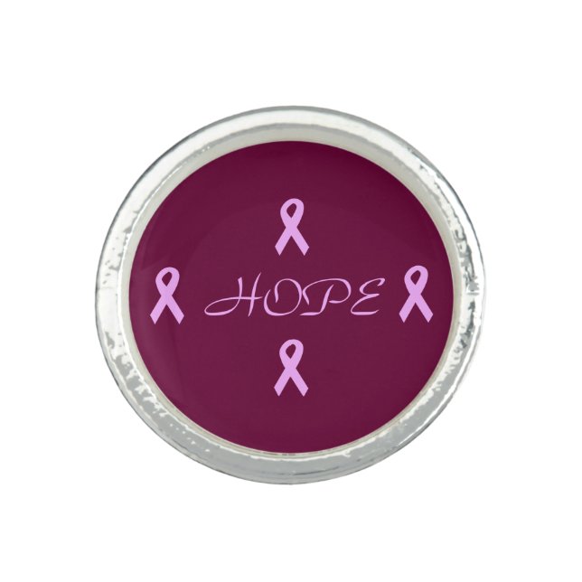 Breast Cancer Hope Ring (Front)