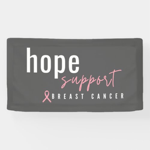 breast cancer hope support Banner