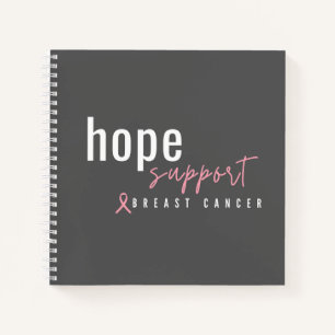 breast cancer hope support Notebooks Journals
