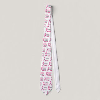 Breast Cancer I Proudly Wear Pink 1 Tie