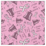 Breast Cancer, I Rang The Bell Fabric