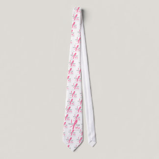 Breast Cancer I Wear Pink For Me Neck Tie