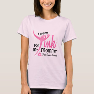 BREAST CANCER I Wear Pink For My Mommy 41 T-Shirt