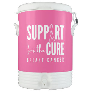 breast cancer Igloo Beverage Cooler Pink
