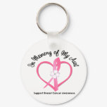 Breast Cancer In Memory of My Aunt Keychain