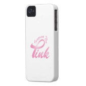 Breast Cancer iPhone 4/4S Case-Mate Barely There Case-Mate iPhone Case (Back Left)