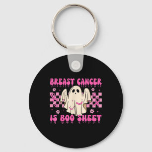 Breast Cancer Is Boo Sheet Breast Cancer Awareness Keychain