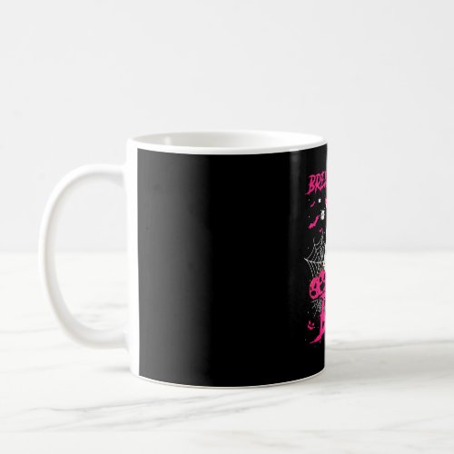 Breast Cancer Is Boo Sheet Breast Cancer Halloween Coffee Mug