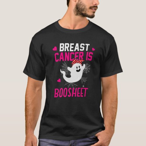 Breast Cancer Is Boo Sheet Halloween Costume Women T_Shirt