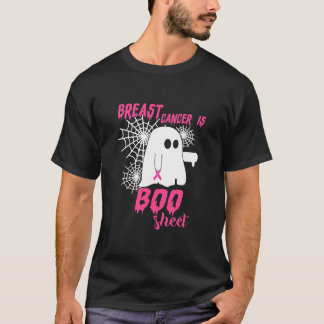 Breast cancer Is Boo Sheet Halloween  T-Shirt