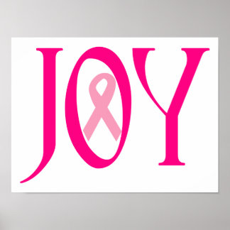 Breast Cancer Joy Poster