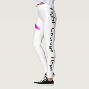 Breast cancer leggings