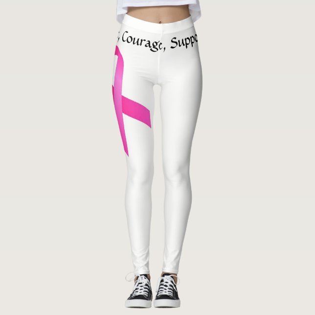 Breast Cancer Leggings (Front)