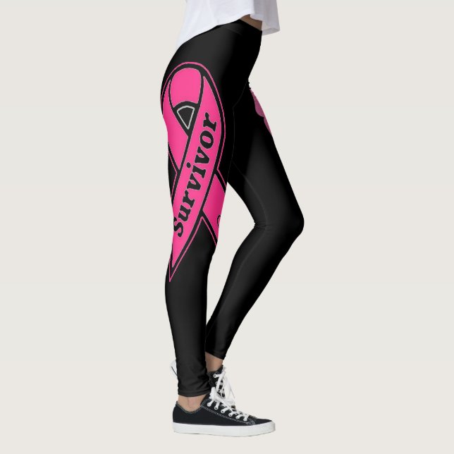 Breast Cancer Leggings (Right)