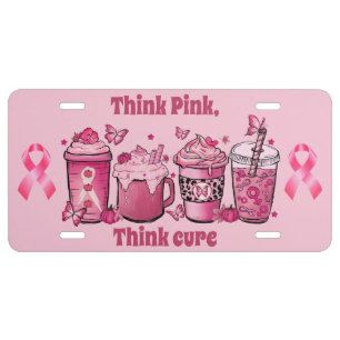 Breast Cancer License Plate