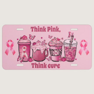 Breast Cancer License Plate