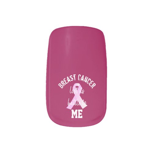 Breast Cancer Lost its Battle to ME  Survivor Min Minx Nail Art