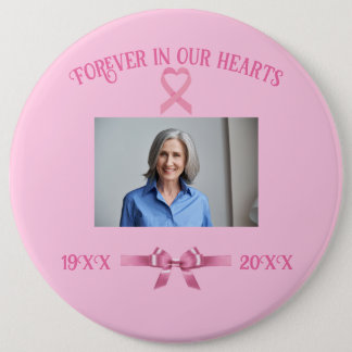Breast Cancer Lost Loved One Pink Button