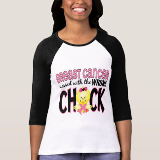 Breast Cancer Messed With The Wrong Chick T-Shirt