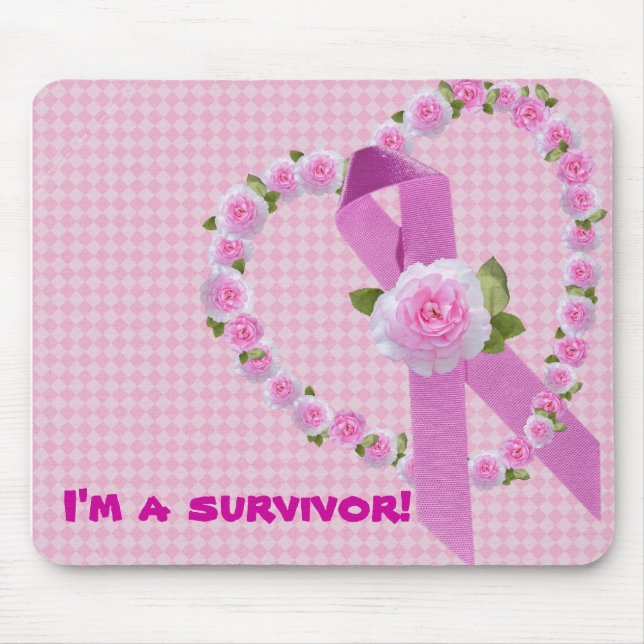 Breast Cancer Month Mouse Pad (Front)