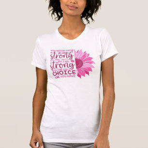 Breast Cancer Motivation Quotes T-Shirt