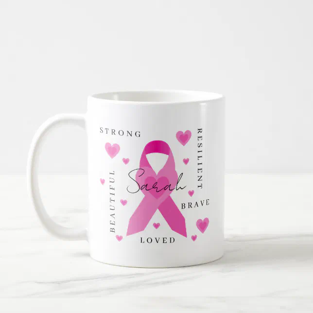 Breast Cancer Mug | Zazzle