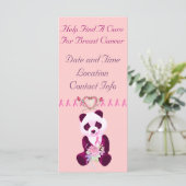 Breast Cancer Panda Bear (Standing Front)
