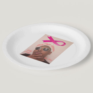 Breast Cancer Paper Plates
