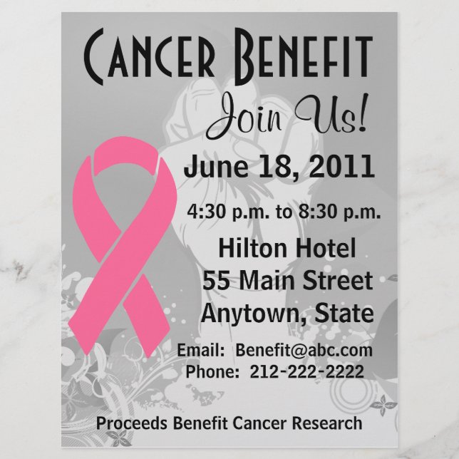 Breast Cancer Personalized Benefit Flyer (Front)