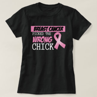 Breast Cancer Picked The Wrong Diva T-Shirt