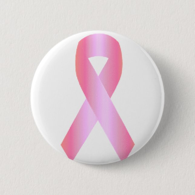breast cancer pinback button (Front)