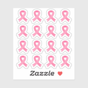 Breast Cancer Pink Awareness Ribbons Health  Sticker
