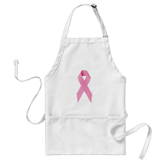 Breast Cancer Pink Ribbon Apron (Front)