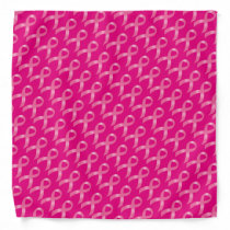 Breast Cancer Pink Ribbon Bandana