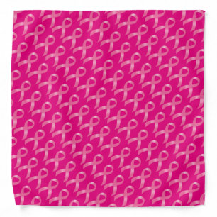 Breast Cancer Pink Ribbon Bandana