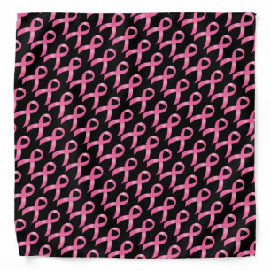 Breast Cancer Pink Ribbon Bandana