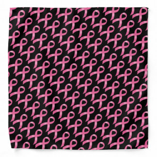 Breast Cancer Pink Ribbon Bandana