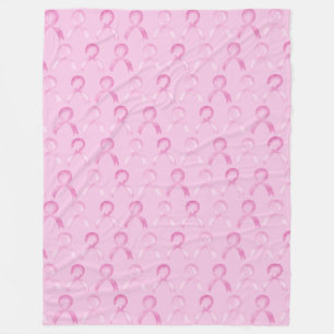 Breast Cancer Pink Ribbon Blanket #breastcancer