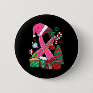 Breast Cancer Pink Ribbon Breast Cancer Awareness Button