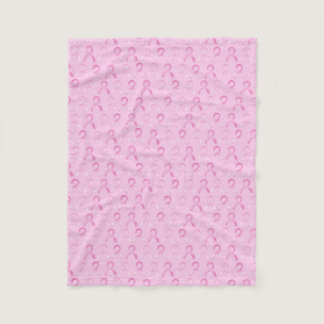 Breast Cancer, Pink Ribbon, Fleece Blanket #gift