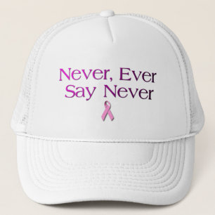 Breast Cancer Pink RIbbon Hat